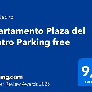 Plaza Del Teatro Parking Free , Malaga Hiszpania